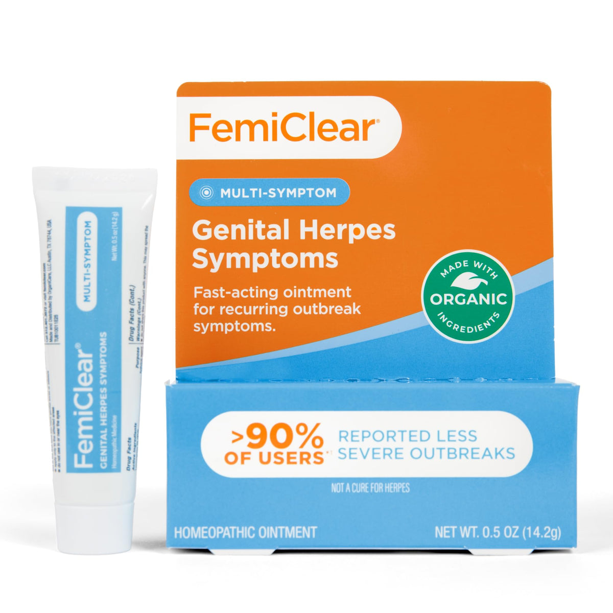 Herpes & Cold Sore Symptom Relief Ointment, 0.5 Oz N54277