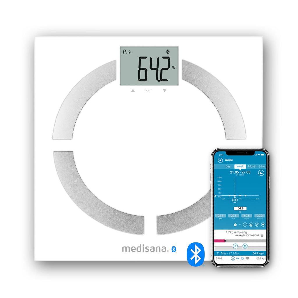 White 180 kg Body Analysis Scale H775