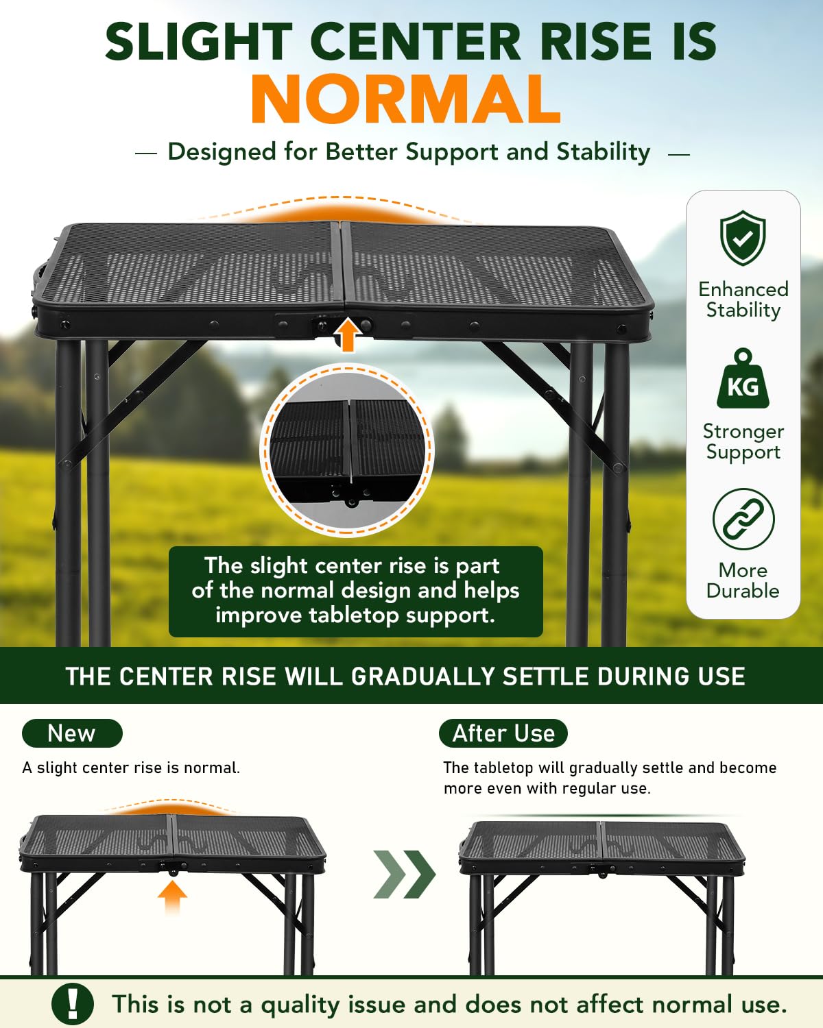 2 Ft Folding Camping Table S142