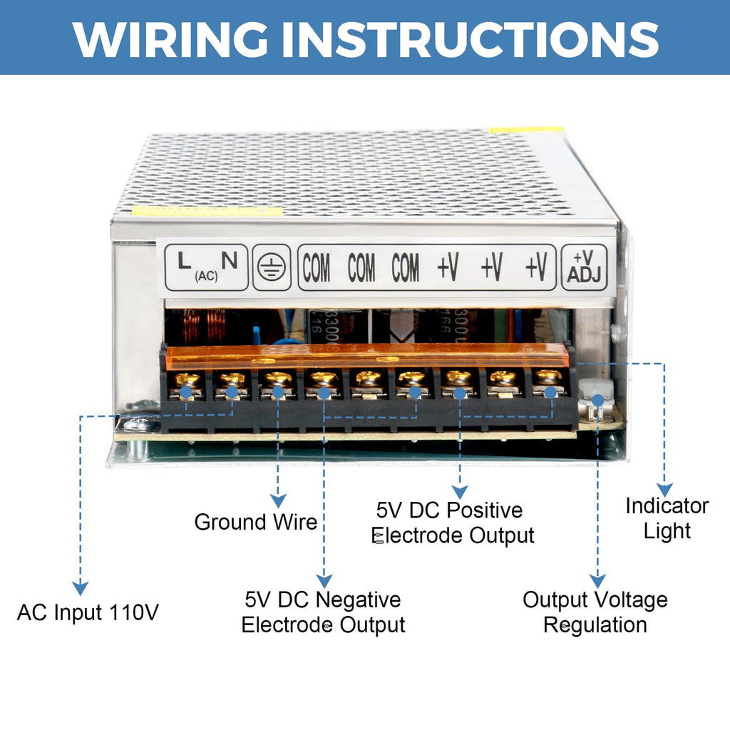 5V 40A Switching Power Supply B16511