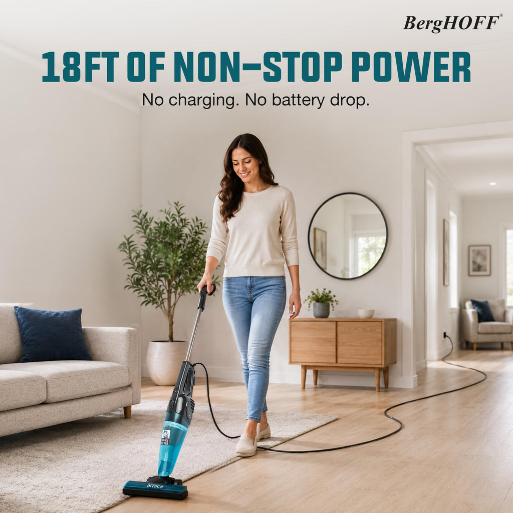 Blue Corded Stick Vacuum D86550