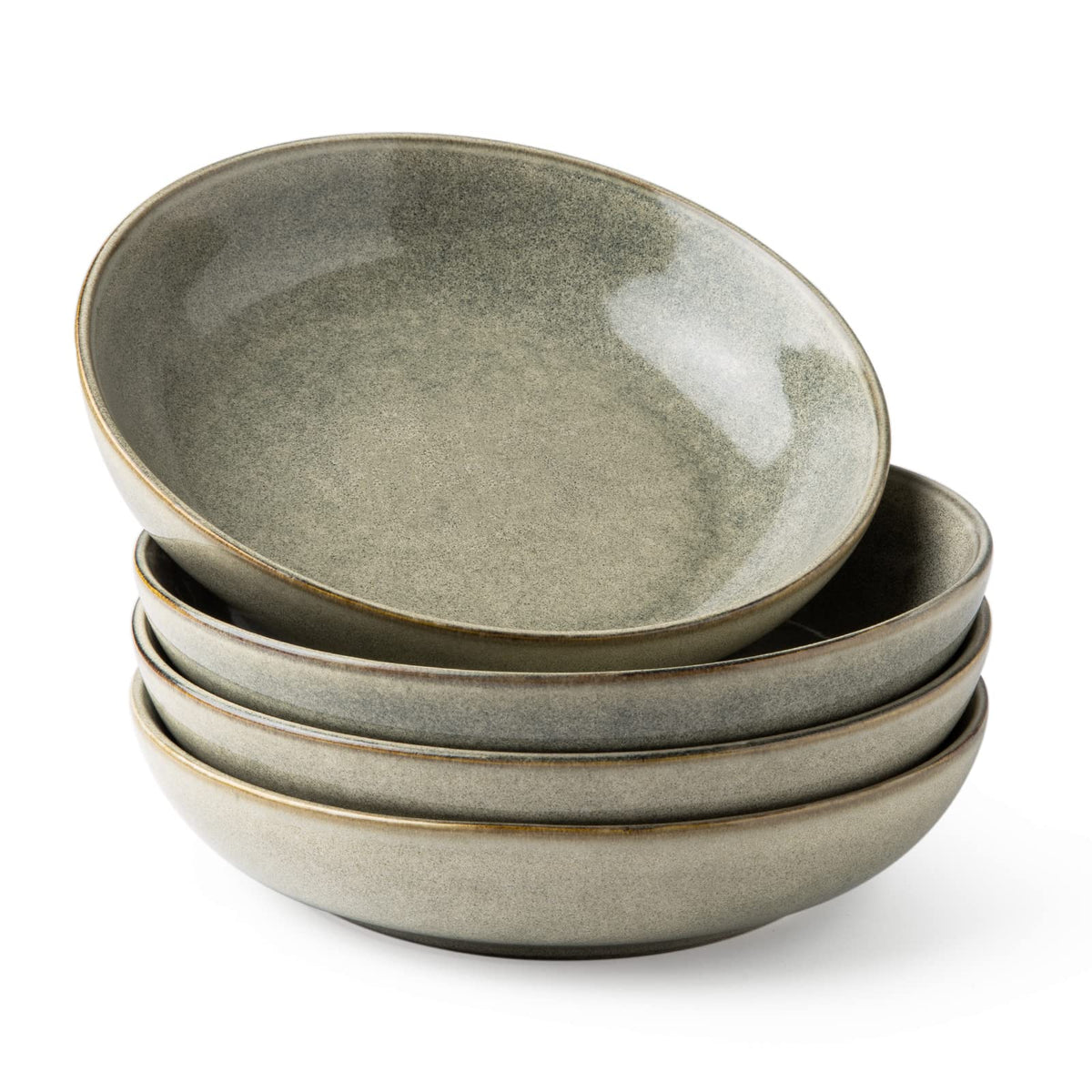Ceramic Pasta Bowls Set of 4 P6955