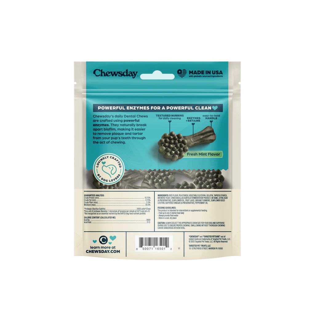 Fresh Mint Flavor Dental Chews, 13 Count K488