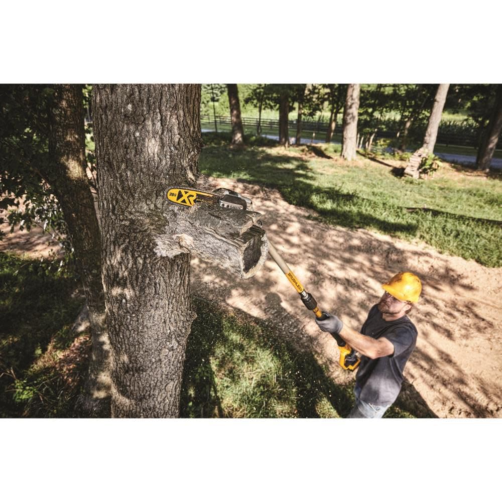 Cordless Pole Saw and Pole Hedge Trimmer Combo Kit K23515
