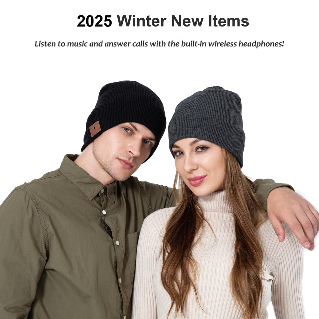 Bluetooth Knit Winter Cap with Microphone T584946