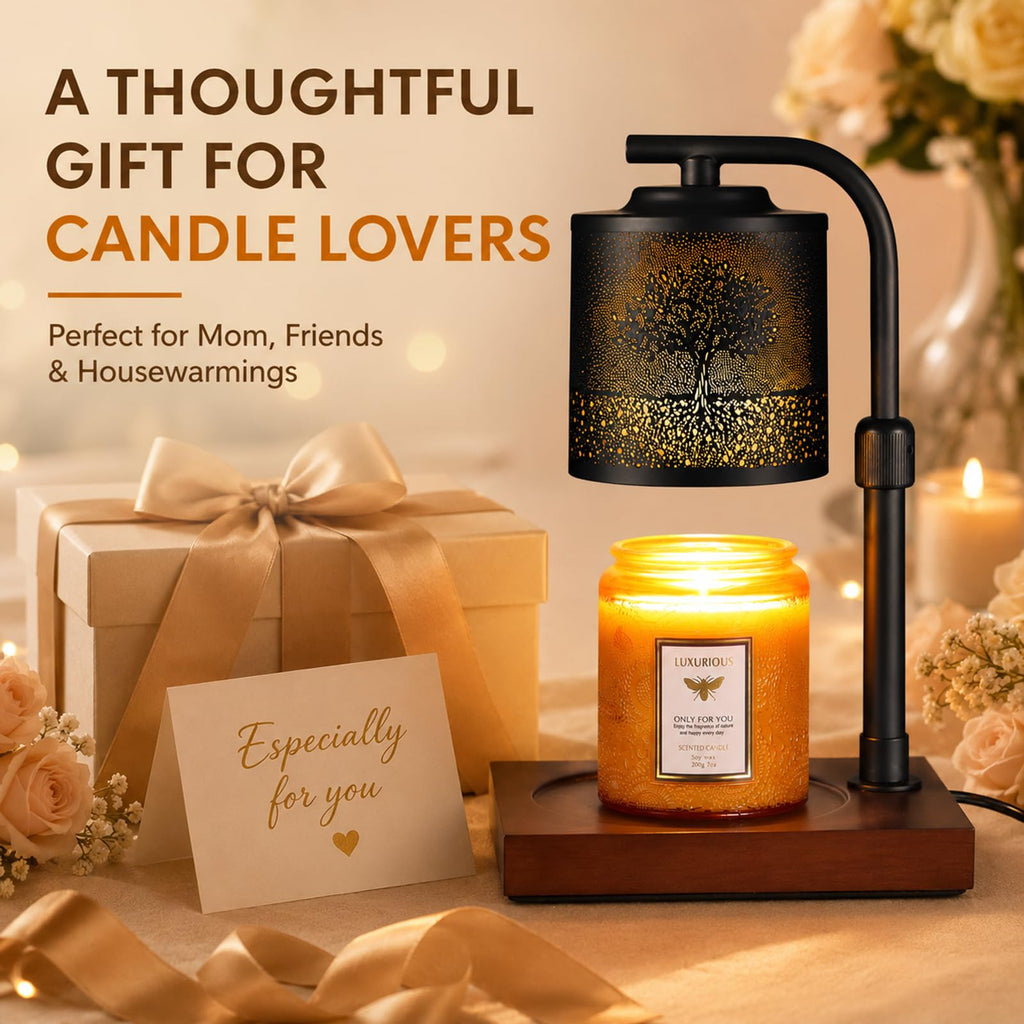 Electric Candle Warmer Lamp Adjustable Height Dimmable R37254