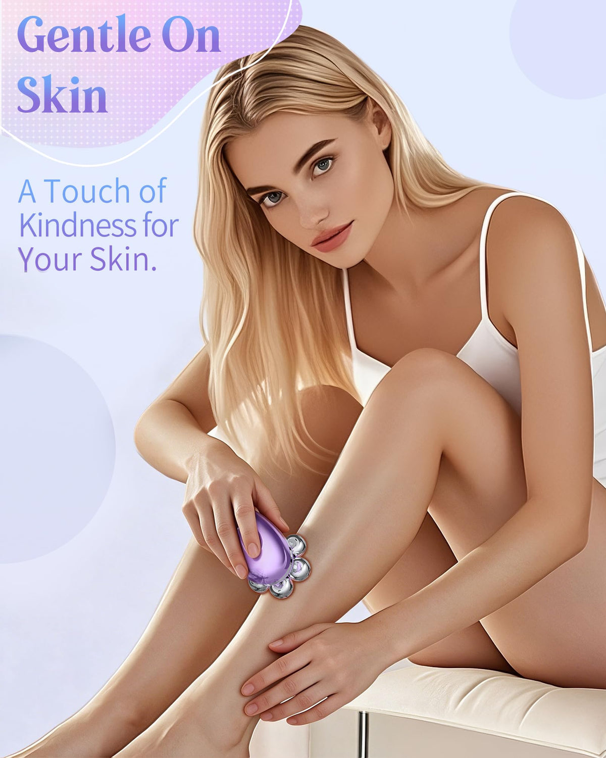 Cordless Electric Shaver for Women D7347