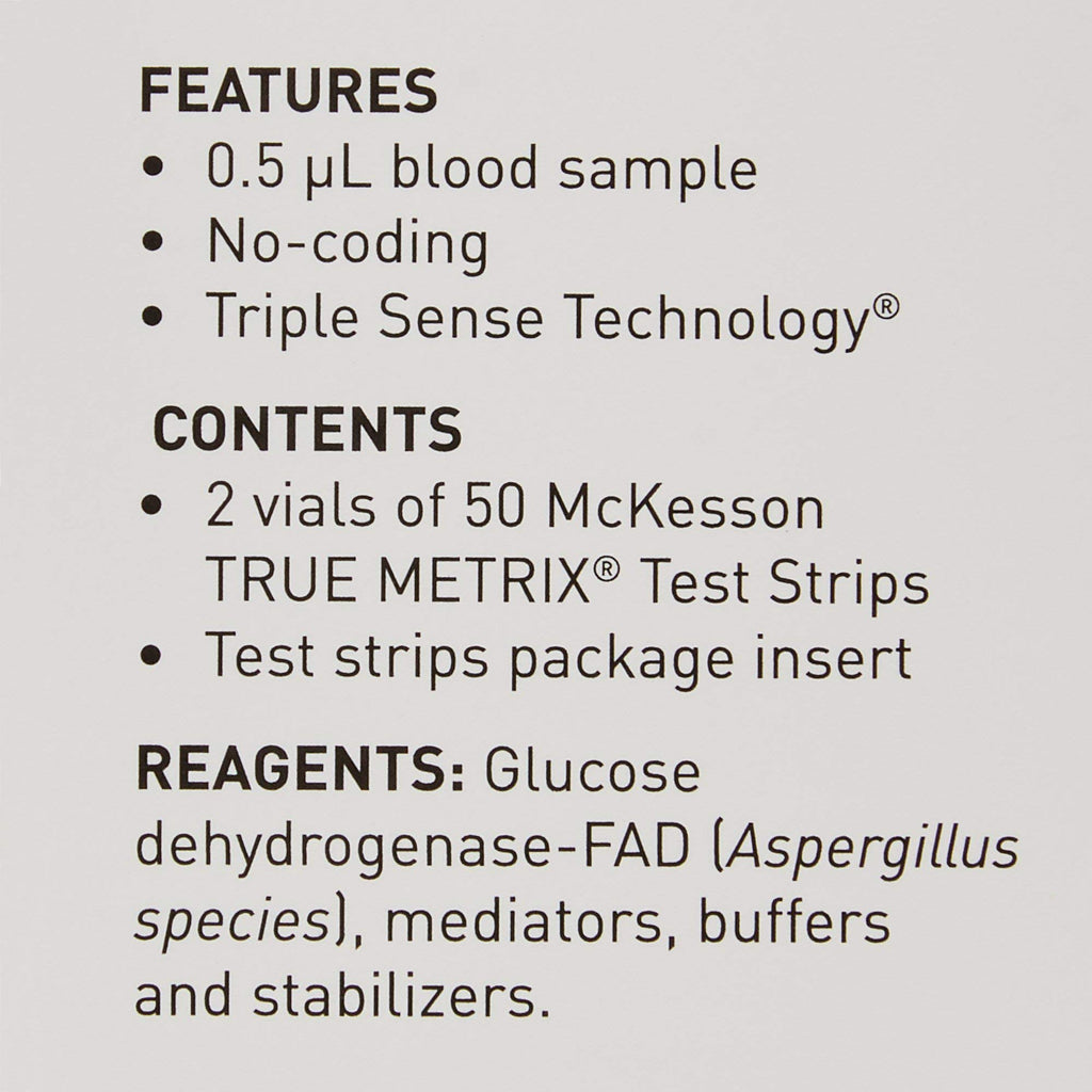 Blood Glucose Test Strips 100 Strips T213059