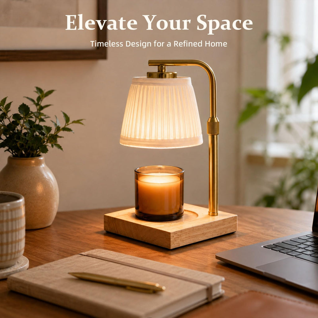 Candle Warmer Lamp with Timer and Dimmable Table Lamp D64144