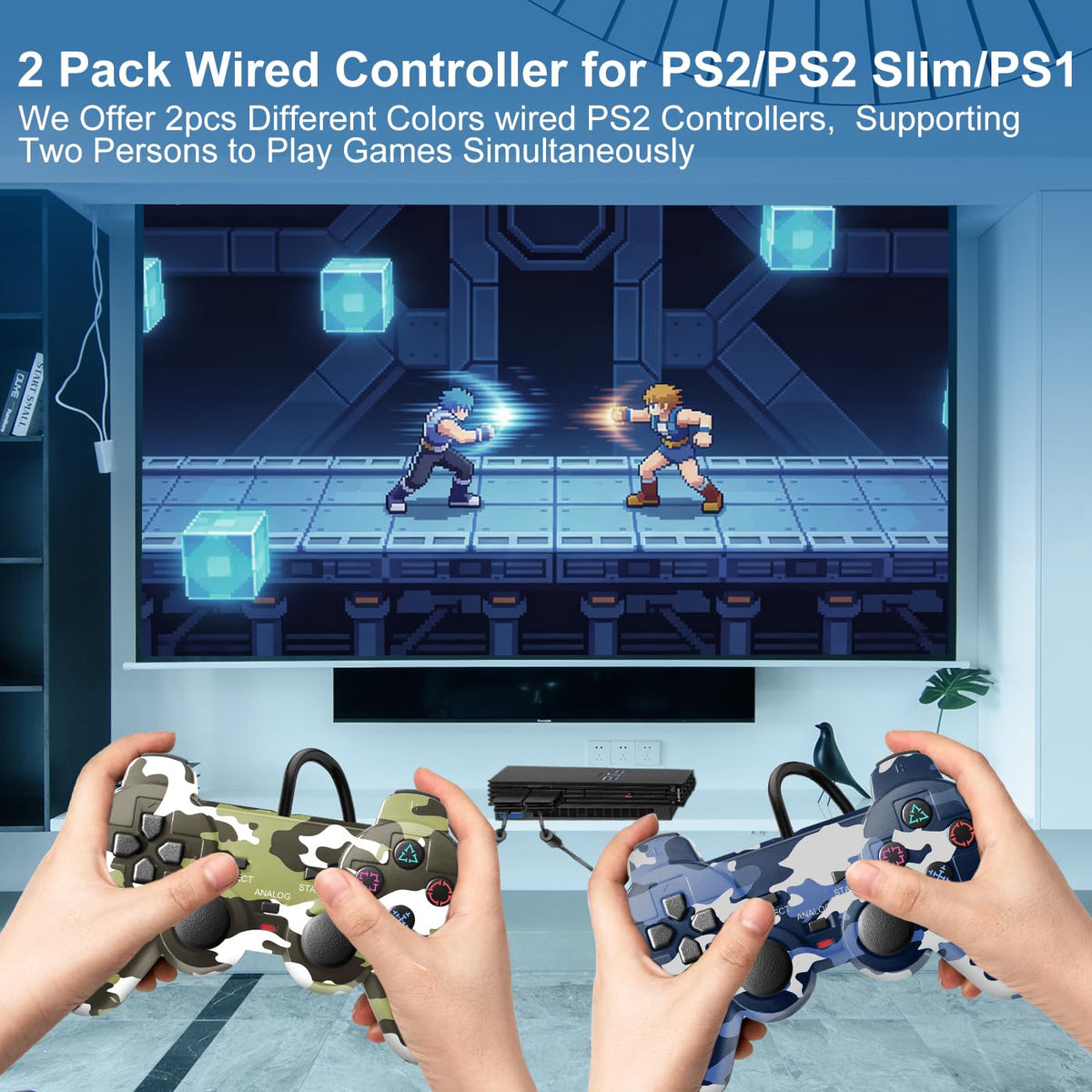 2 Packs Wired Controller G962518