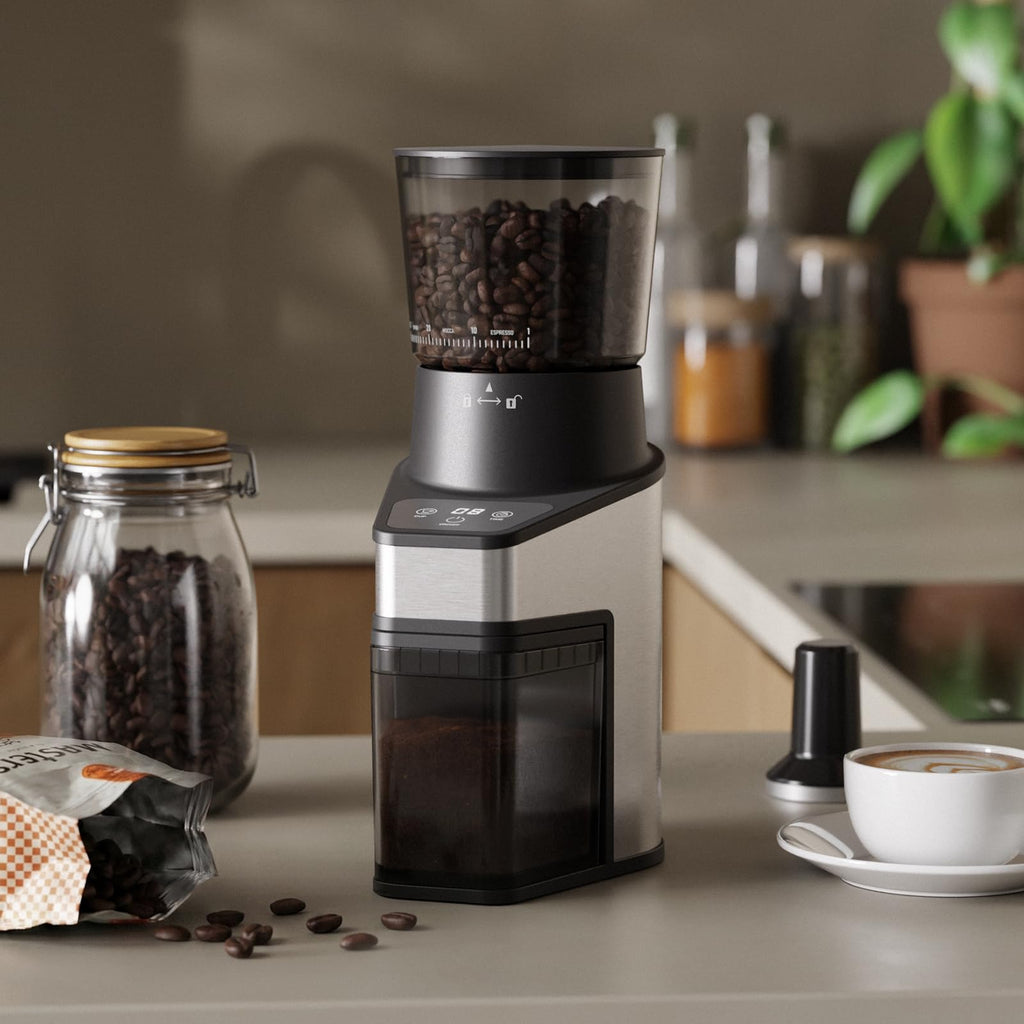 Conical Burr Coffee Grinder, 60 Settings, Black U2966