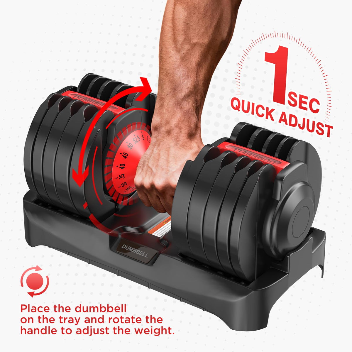 Adjustable Dumbbells Set of 2 X39709