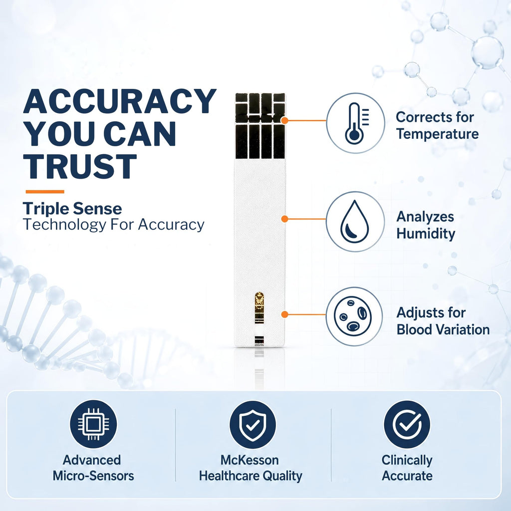 Blood Glucose Test Strips 100 Strips T213059