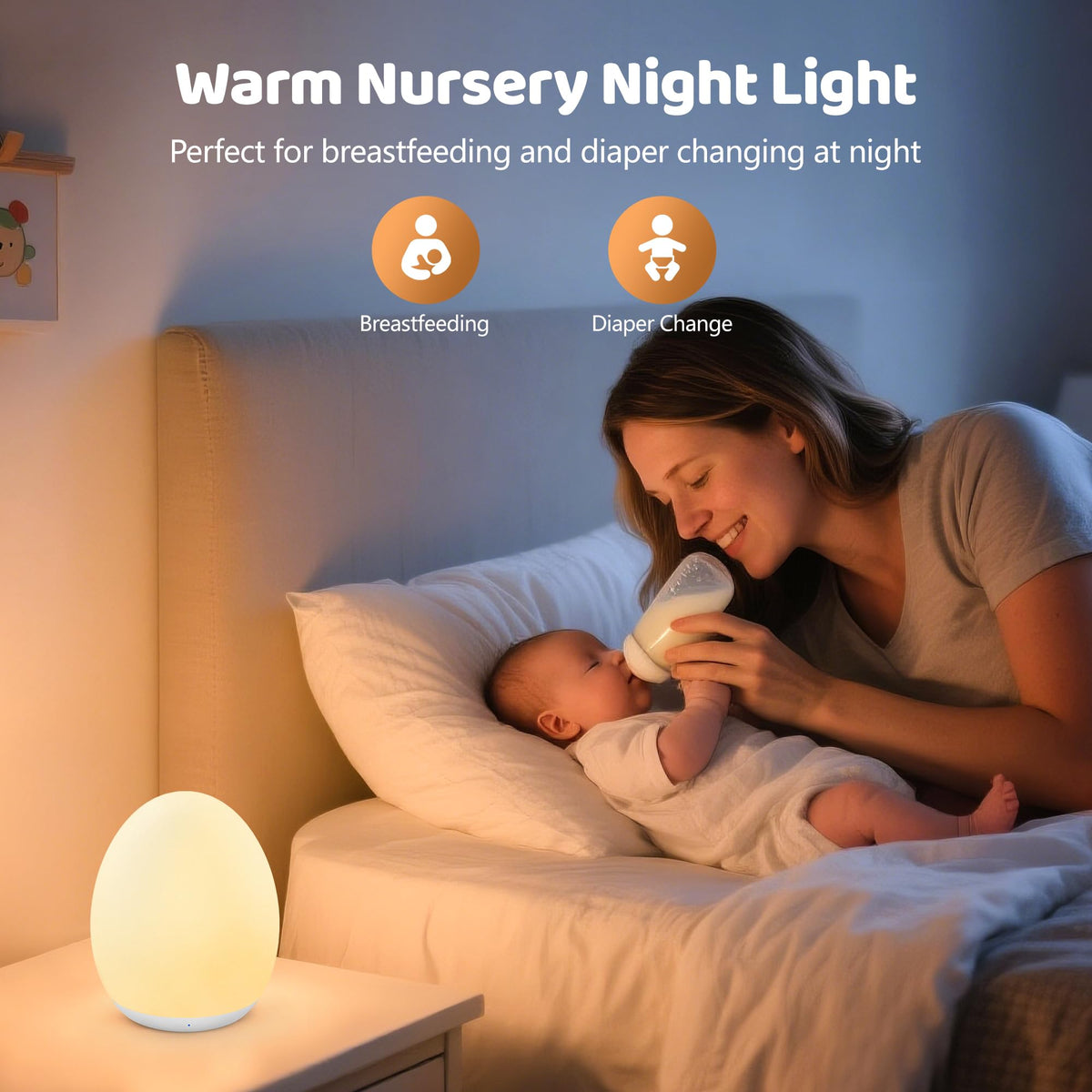 7 Colors Changing Night Light W685058