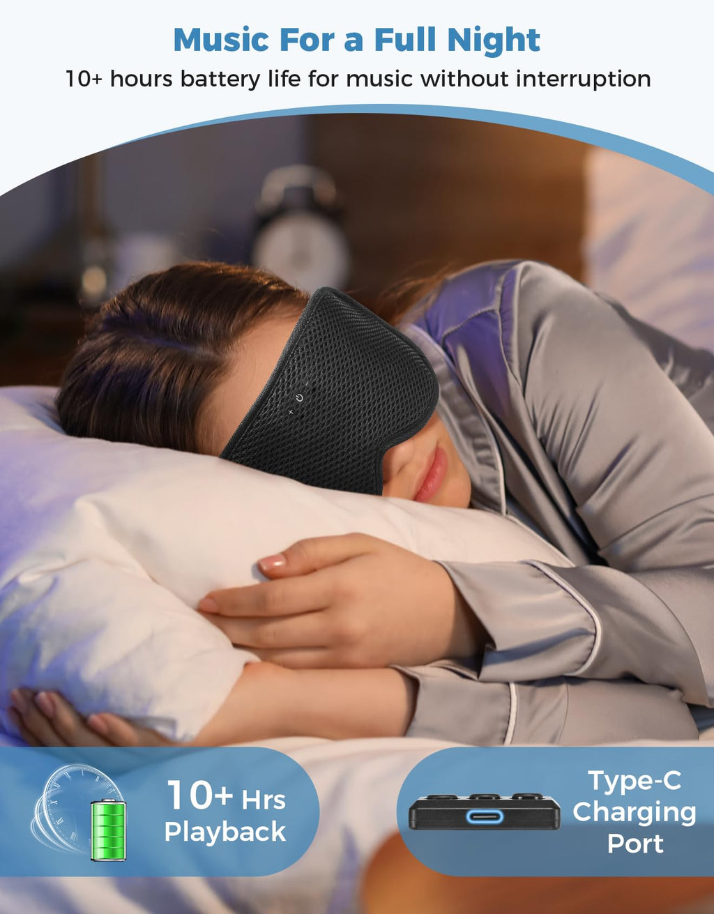 Bluetooth Sleep Mask with Headphones X35295