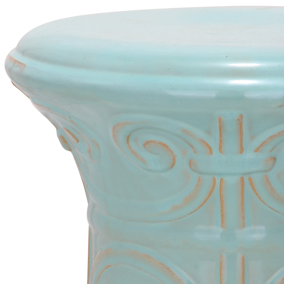 Ceramic Decorative Garden Stool J568688