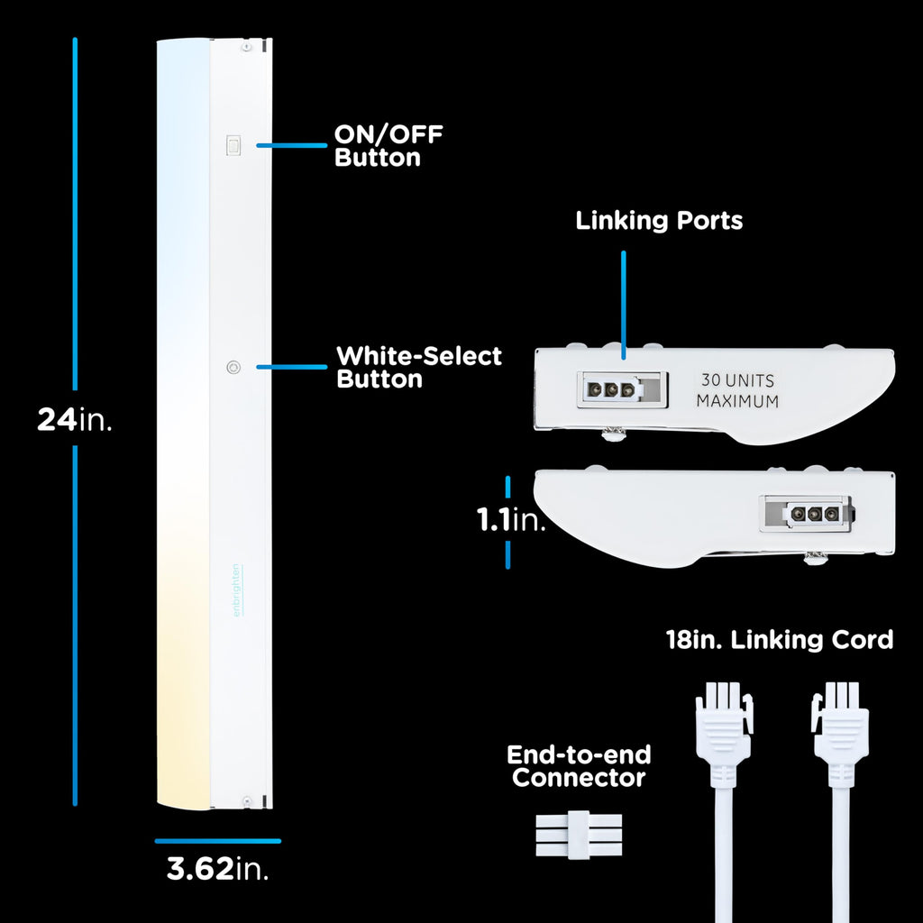24 Inch Hardwired Under Cabinet Light M93507
