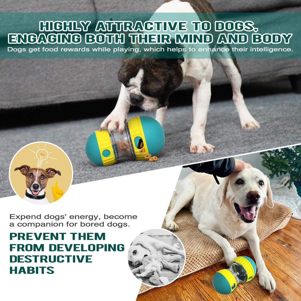 Adjustable Treat Dispensing Dog Puzzle Toy S867