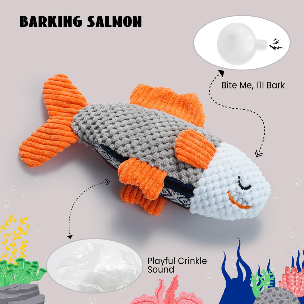 4 Packs Crinkle Squeaky Dog Toys P30425