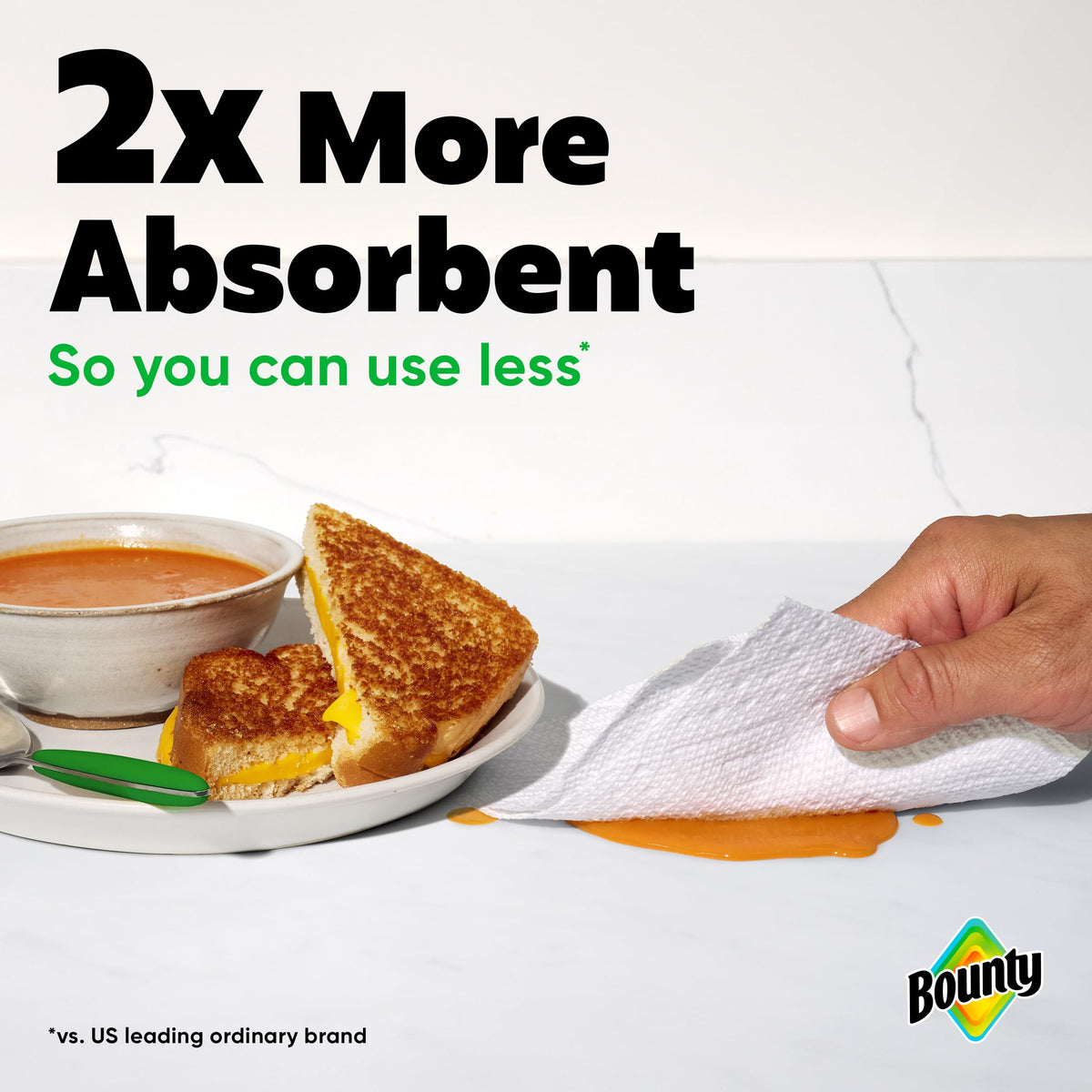 White Paper Towels, 8 Triple Rolls S988501