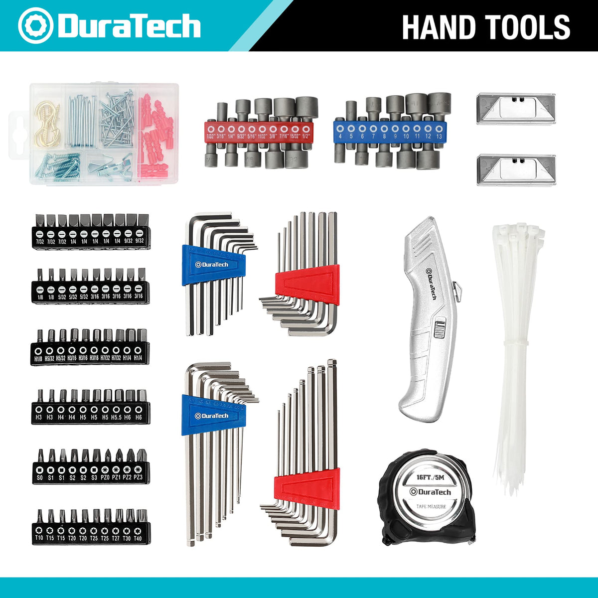 269-Piece Socket Wrench & Hand Tool Kit Z70324