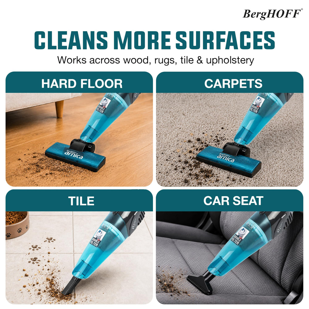 Blue Corded Stick Vacuum D86550