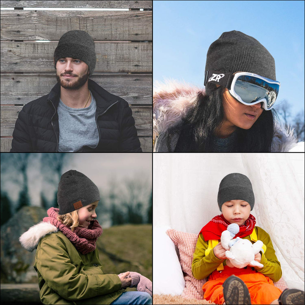 Bluetooth Knit Winter Cap with Microphone T584946