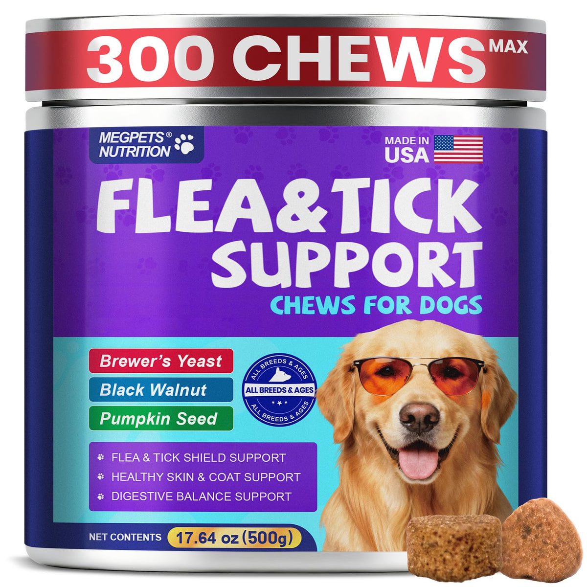 Chicken Flavor Soft Chews for Dogs R1038