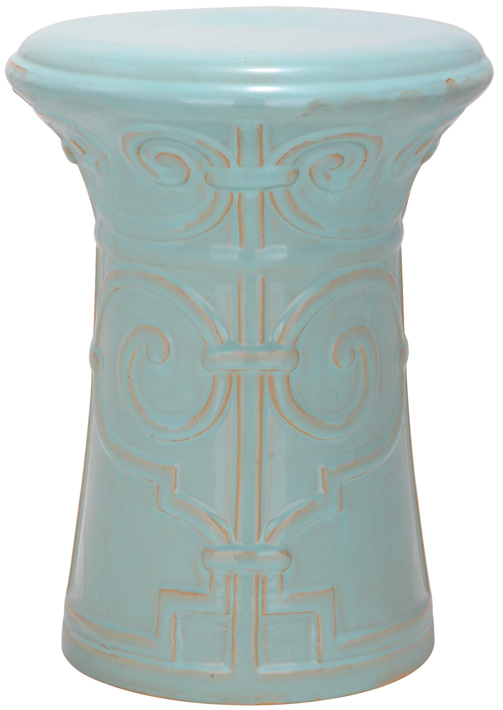 Ceramic Decorative Garden Stool J568688