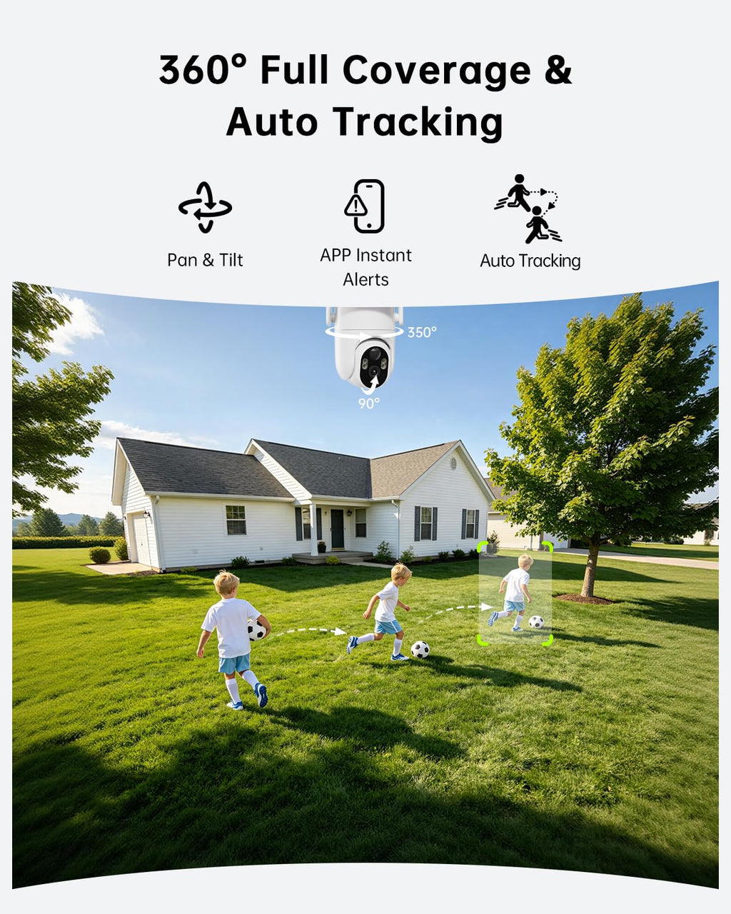 4K Solar Security Cameras Wireless Outdoor 4-Cam Kit V601231
