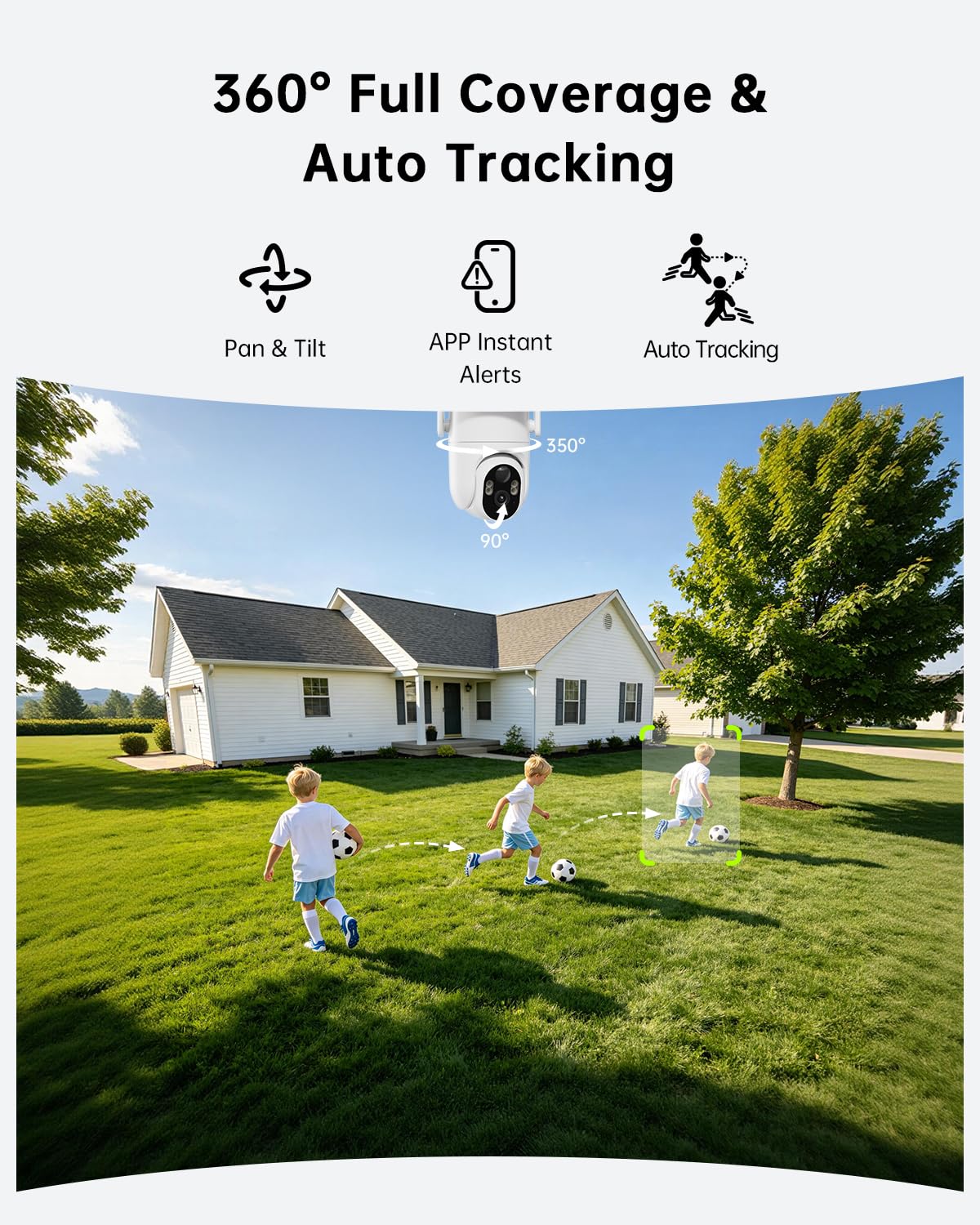 4K Solar Security Cameras Wireless Outdoor 4-Cam Kit V601231