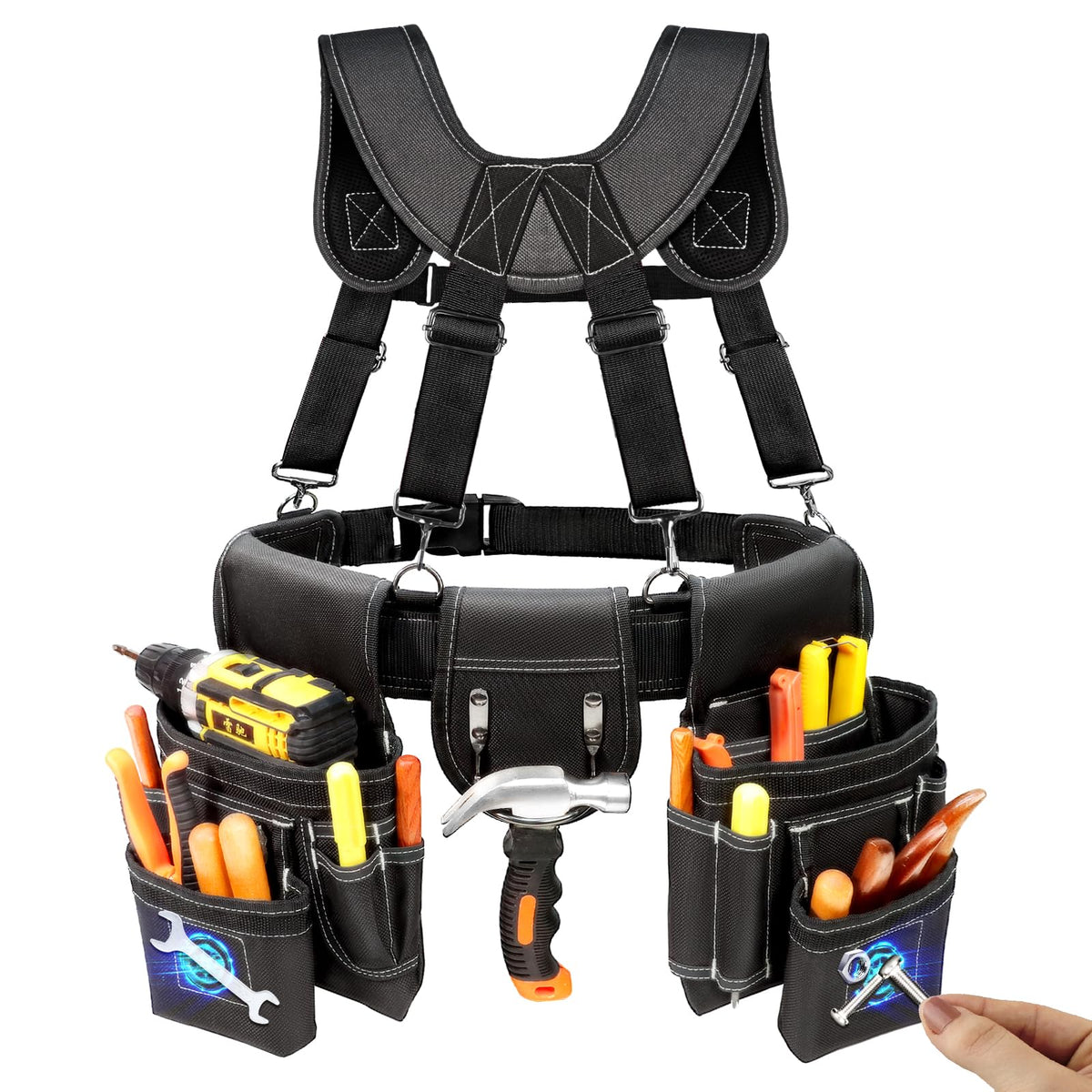 Tool Belt with Suspenders K226973