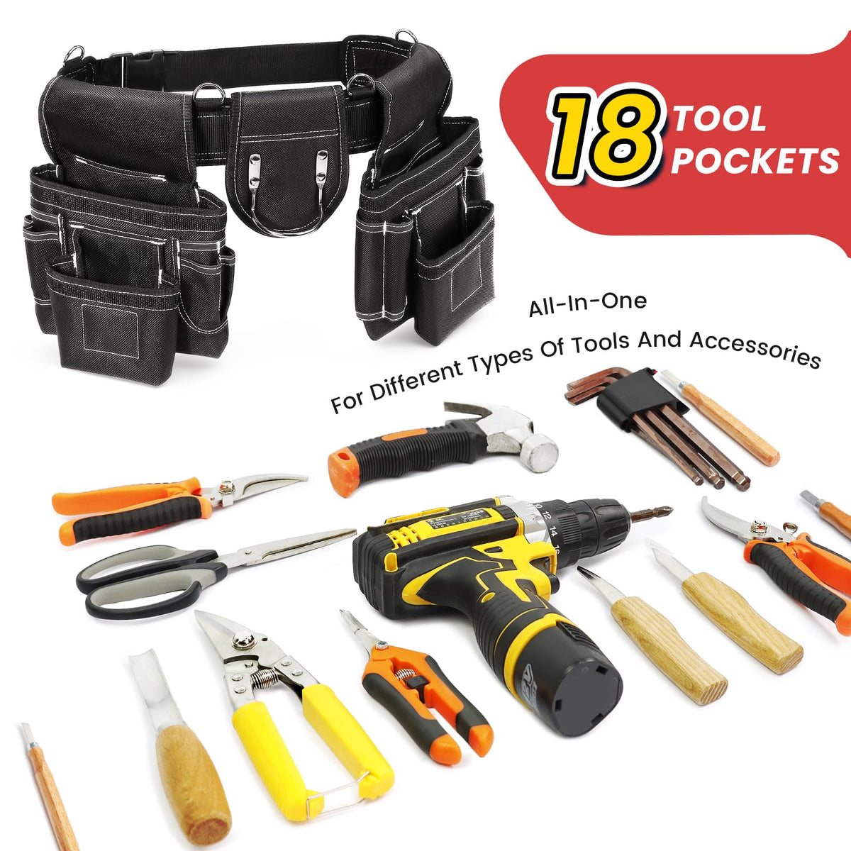 Tool Belt with Suspenders K226973
