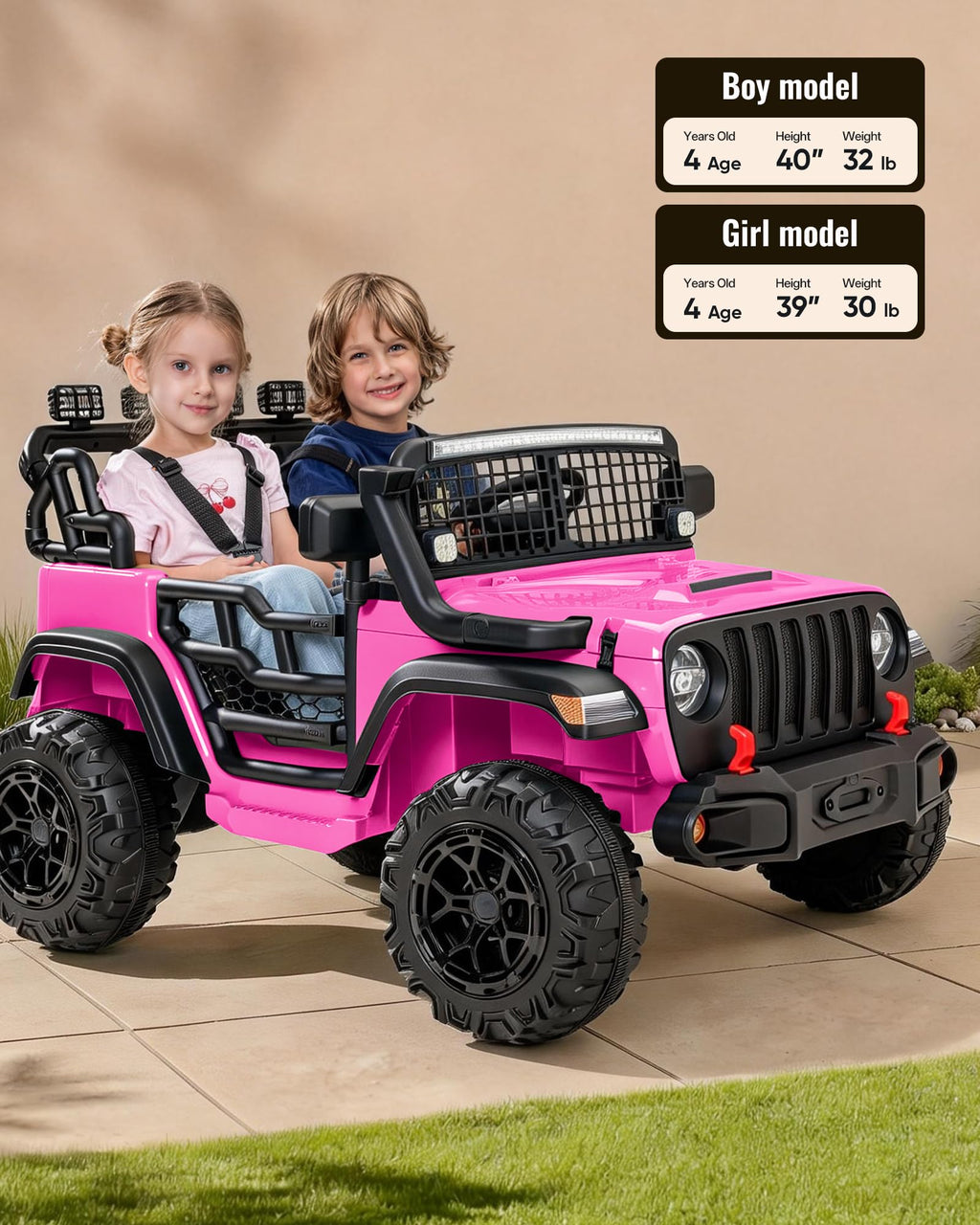 2 Seater 24V Electric Ride on Car B676168