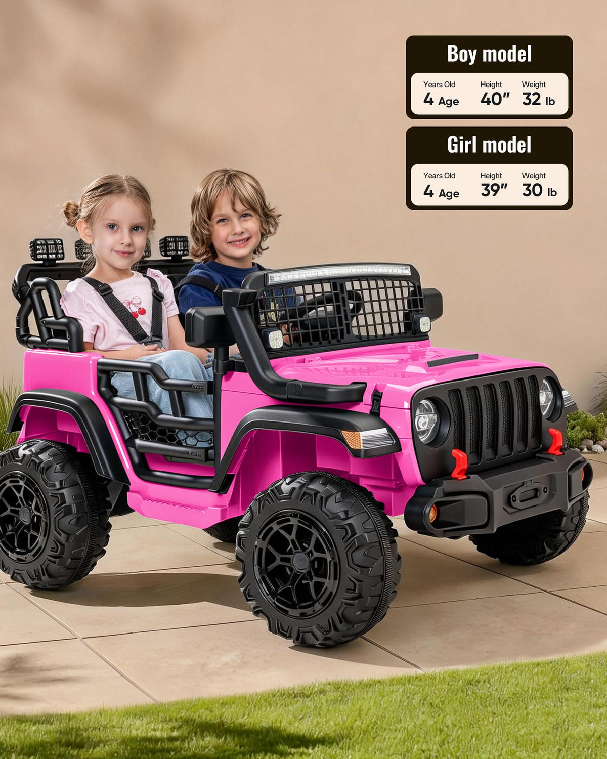 2 Seater 24V Electric Ride on Car B676168