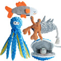 4 Packs Crinkle Squeaky Dog Toys P30425