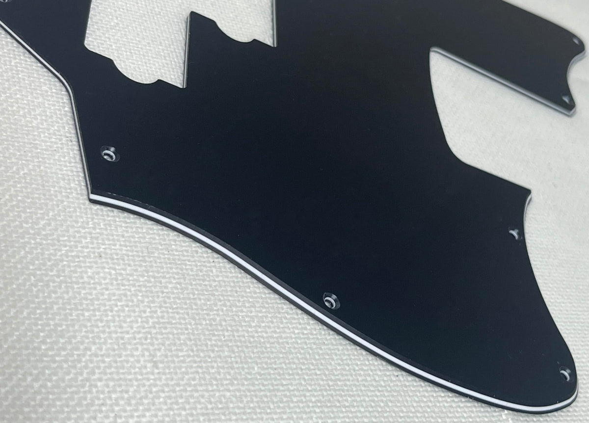 3 Ply Black Guitar Pickguard T36029